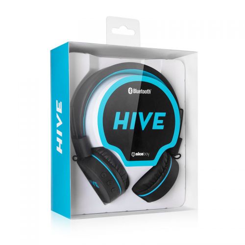 Bluetooth sluchátka NICEBOY Hive, černá Bluetooth sluchátka NICEBOY Hive, černá
