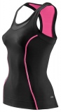 SKINS A200 Womens Racer Back Top - Pink