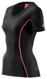 SKINS A200 Womens Short Sleeve Top - Pink