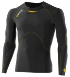 SKINS A400 Mens Long Sleeve Top - Black