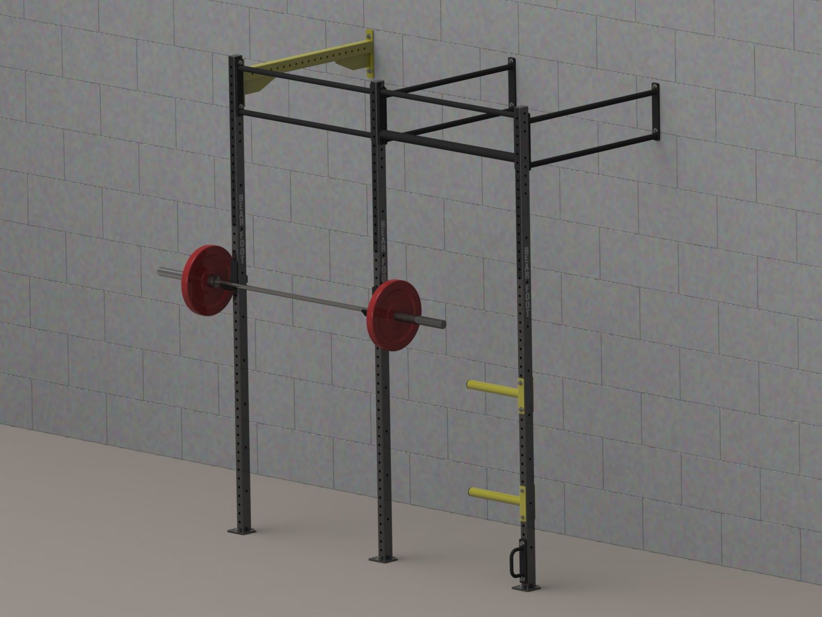 Crossfitová klec, WALL MOUNT 3, Bear Foot BEARFOOT