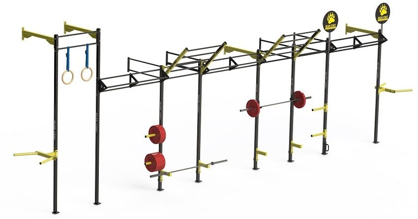 Wall Mounted CrossFit Rig (CrossFitová klec), BEAR FOOT BEARFOOT