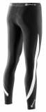 SKINS DNAmic Thermal Womens Long Tights - Black/Cloud (dámské zateplené kompresní kalhoty SKINS)