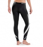 SKINS DNAmic Thermal Womens Long Tights - Black/Cloud (dámské zateplené kompresní kalhoty SKINS)