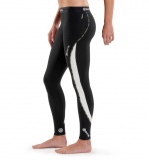 SKINS DNAmic Thermal Womens Long Tights - Black/Cloud (dámské zateplené kompresní kalhoty SKINS)