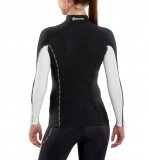 SKINS DNAmic Thermal Womens LS Mock Neck w Zip (dámský zateplený kompresní rolák se zipem SKINS)