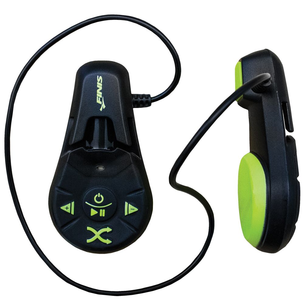 Vodotěsný mp3 přehrávač FINIS Duo - Black/Green