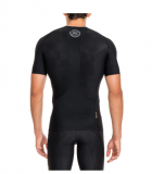 Kompresní prádlo SKINS A400 Mens Short Sleeve Top - Black (pánské aktivní kompresní triko s krátkým rukávem SKINS)