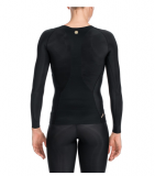 Kompresní prádlo SKINS A400 Womens Long Sleeve Top - Black (dámské aktivní kompresní triko s dlouhým rukávem)