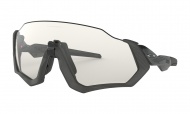 Brýle OAKLEY Flight Jacket - Steel Gray Ink W/Clear Black Iridium Photo Photochromic Photochromatic, OO9401-0737