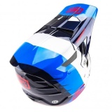 MX Integrální Helma 100% AirCraft DH MIPS, R8 Blue Carbon