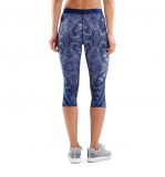 SKINS DNAmic Womens 3/4 Capri Tights, Kasbah (dámské kompresní kalhoty SKINS)