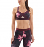 SKINS DNAmic Womens Flux Sports Bra, Exotica (dámská kompresní podprsenka SKINS)