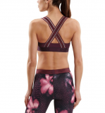 SKINS DNAmic Womens Flux Sports Bra, Exotica (dámská kompresní podprsenka SKINS)