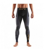 SKINS K-Proprium Mens Compression Long Tights, Carbon (pánské kompresní dlouhé kalhoty SKINS)