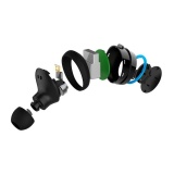 Bluetooth sluchátka NICEBOY Hive Pods, černomodrá