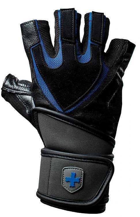 Fitness Rukavice Harbinger 1250, černo-modré