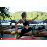 GYMHERO legíny dámské, Black/Camo