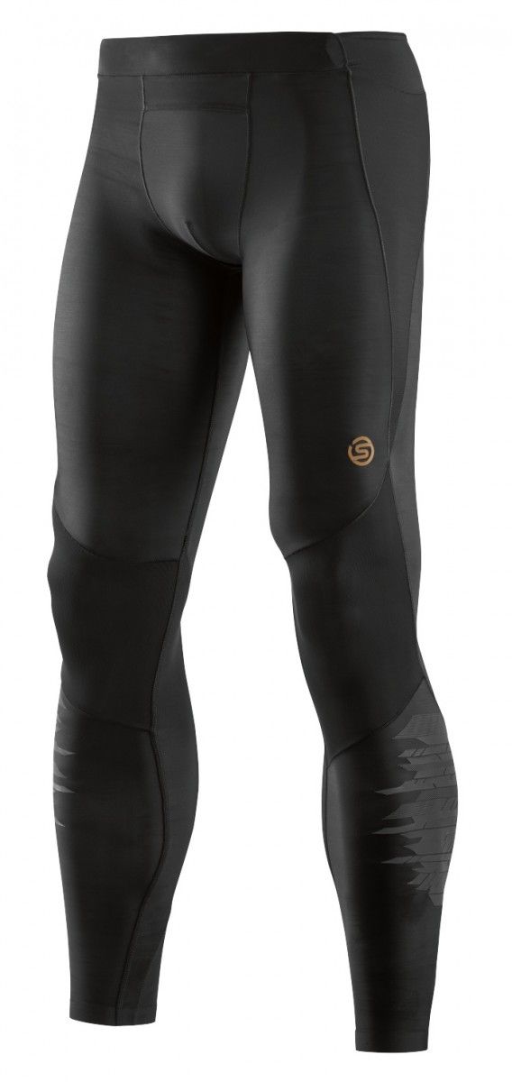 SKINS A400 Starlight Mens Long Tights, Oblique
