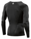 SKINS RY400 DNAmic Elite Mens Long Sleeve Top, Black (pánské kompresní regenerační triko s dlouhým rukávem)