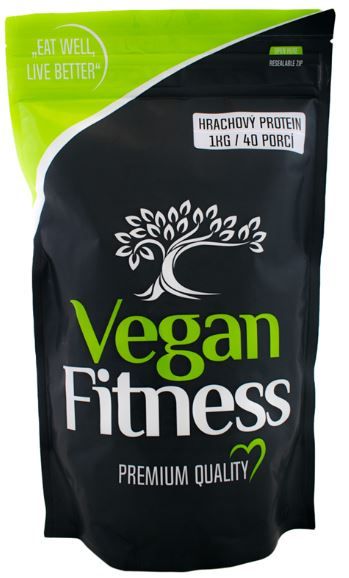 Vegan Fitness Hrachový Protein, 1000g