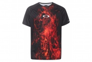 Sportovní triko OAKLEY MTB SS Tech Tee, Flames