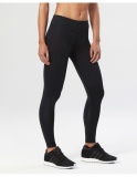 Dámské kompresní legíny 2XU Mid-Rise Compression Tights, Black reflex