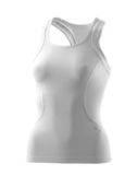 SKINS A400 Womens Racer Back Top, White (dámské aktivní kompresní tílko), B41005051