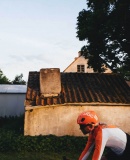 Cyklistická helma POC Ventral Spin, Zink Orange Avip, PC106361211