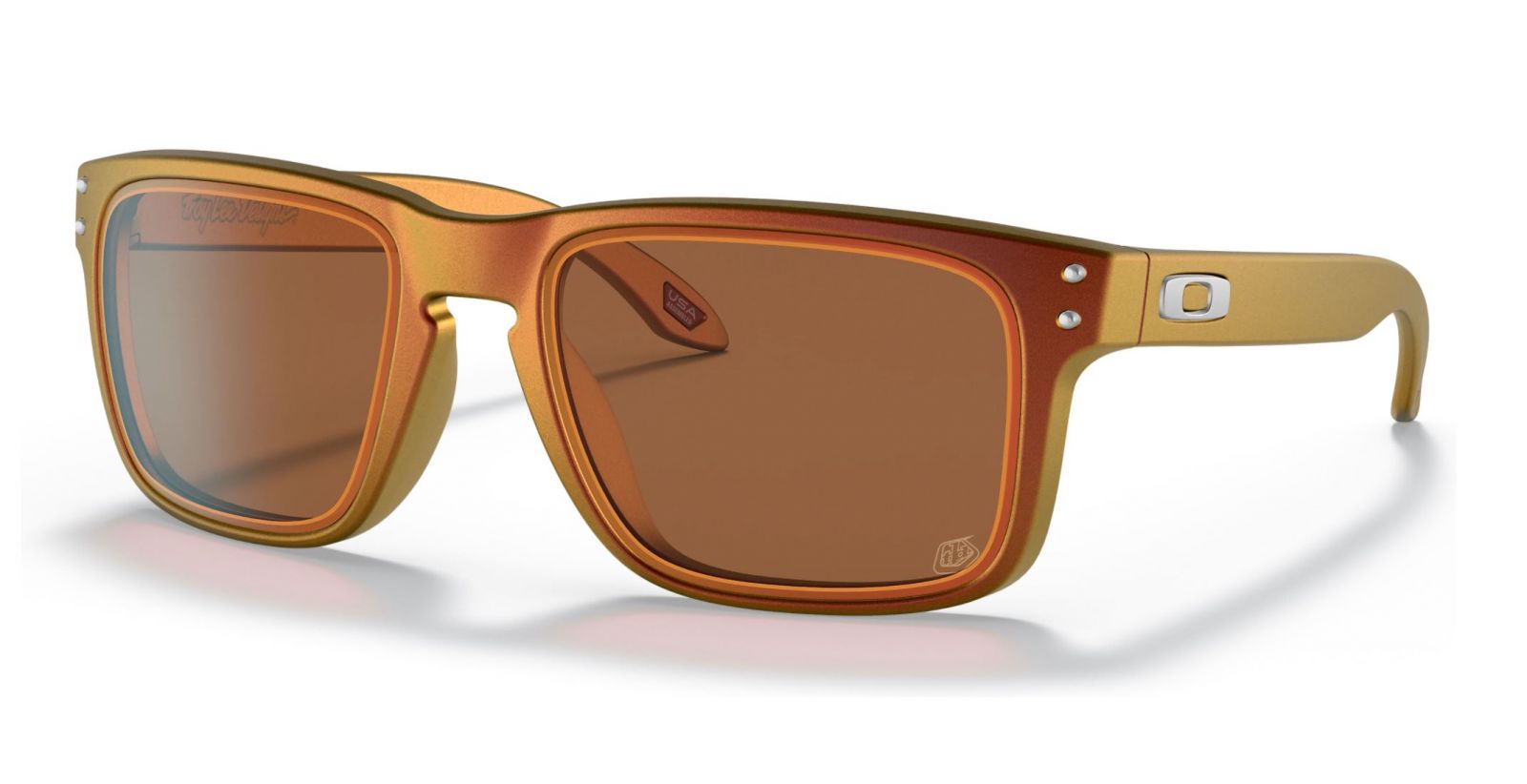 Brýle OAKLEY Holbrook - Troy Lee Designs Red Gold Shift w/Prizm Bronze, OO9102-T555