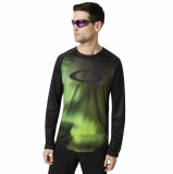 Sportovní triko OAKLEY MTB LS Tech Tee, Aurora 