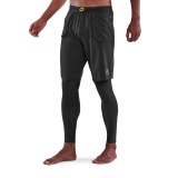 Kompresní kalhoty SKINS Series-5 Mens Travel and Recovery Long Tights, Black, SF00500399001