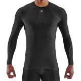 Kompresní triko SKINS Series-5 Mens Long Sleeve Top, Black, SF00500059001