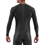 Kompresní triko SKINS Series-5 Mens Long Sleeve Top, Black, SF00500059001