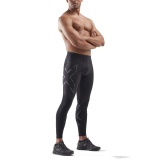 Pánské kompresní termo kalhoty 2XU Wind Defence, Black, MA6311b