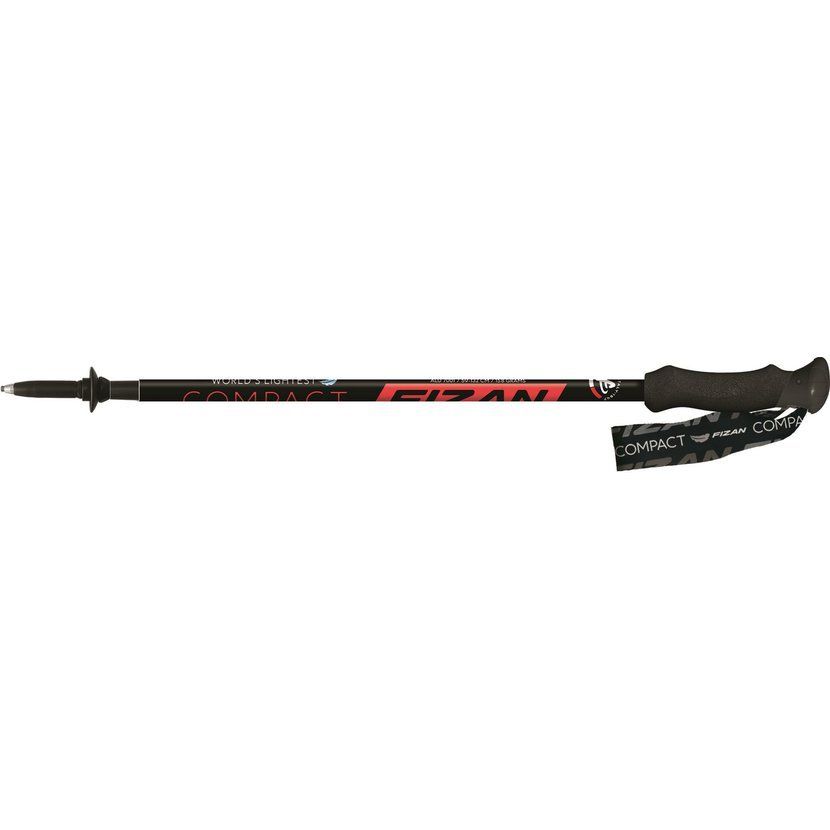 Trekingové hole FIZAN Compact, Red, 207104