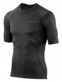 Kompresní triko SKINS DNAmic Ultimate (A400) Mens Short Sleeve Top, Black, DU00010049001 (pánské aktivní kompresní triko)