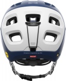 Cyklistická helma POC Tectal Race MIPS, Lead Blue/Hydrogen White 2022, PC105808277