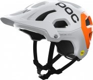 Cyklistická helma POC Tectal Race MIPS NFC, Hydrogen White/Fluorescent Orange AVIP 2022, PC105828043