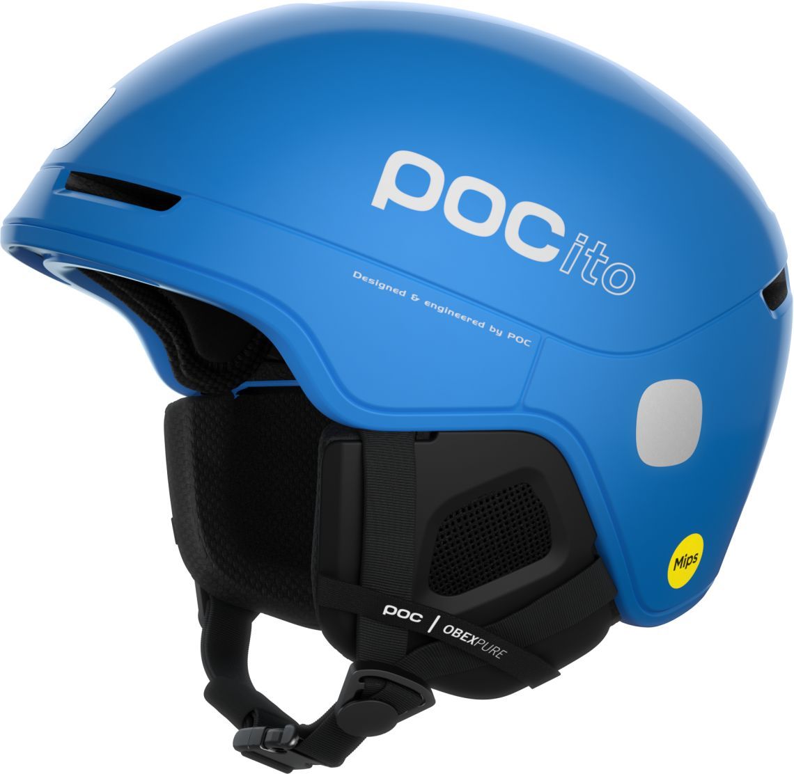 Dětská lyžařská helma POCito Obex Mips, Fluorescent Blue 22/23, PC104748233