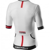 Pánský dres CASTELLI Free Speed 2 Race Top, White/Black, 8621109-458