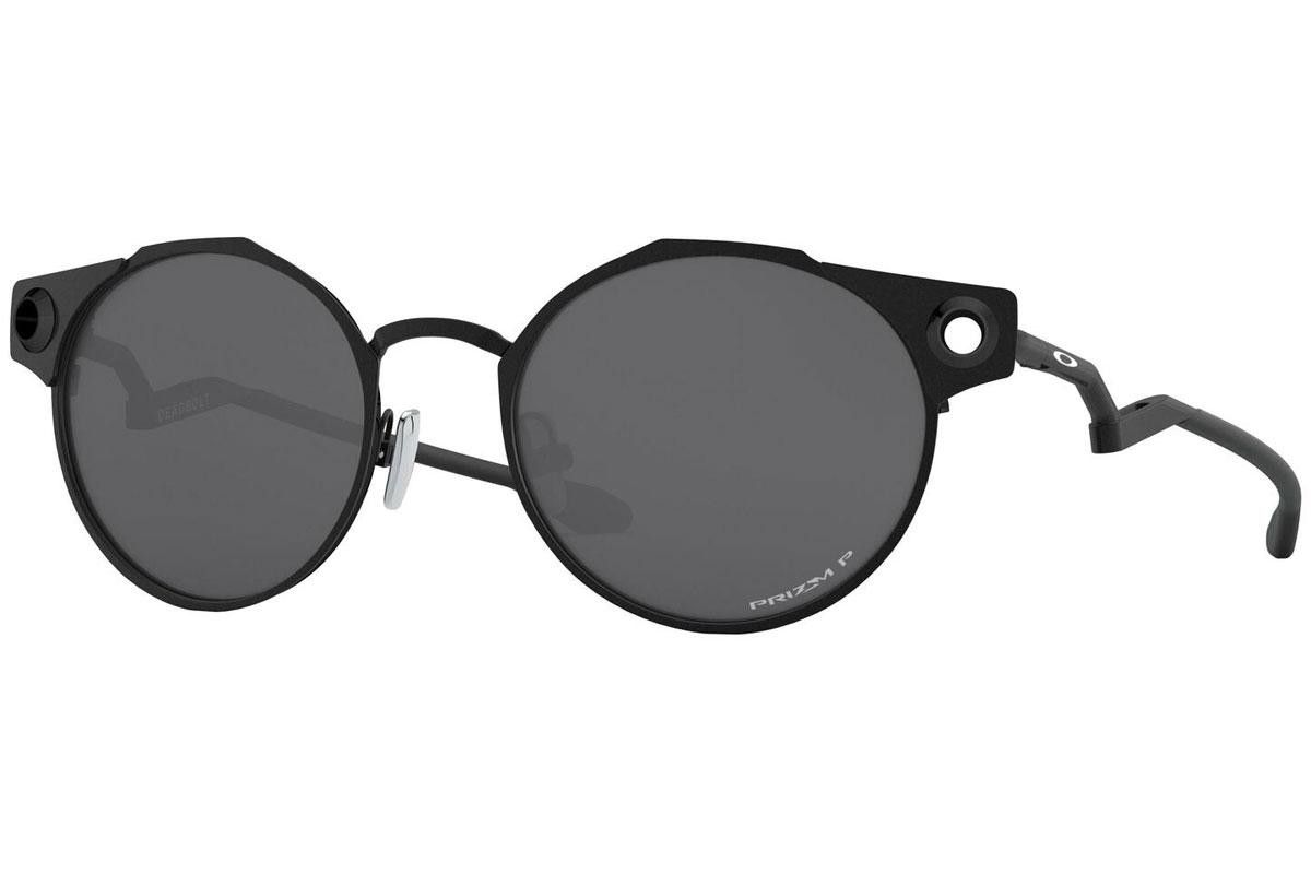 Brýle Brýle OAKLEY Deadbolt - Satin Black w/Prizm Black Iridium Polarized, 0OO6046-03