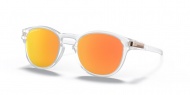 Brýle OAKLEY Latch Matte Clear Prizm Rose Gold Polarized, OO9265-5253