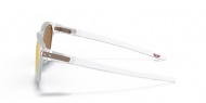 Brýle OAKLEY Latch Matte Clear Prizm Rose Gold Polarized, OO9265-5253