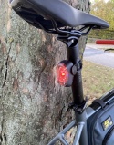 Chytré zadní cyklo světlo Cliq