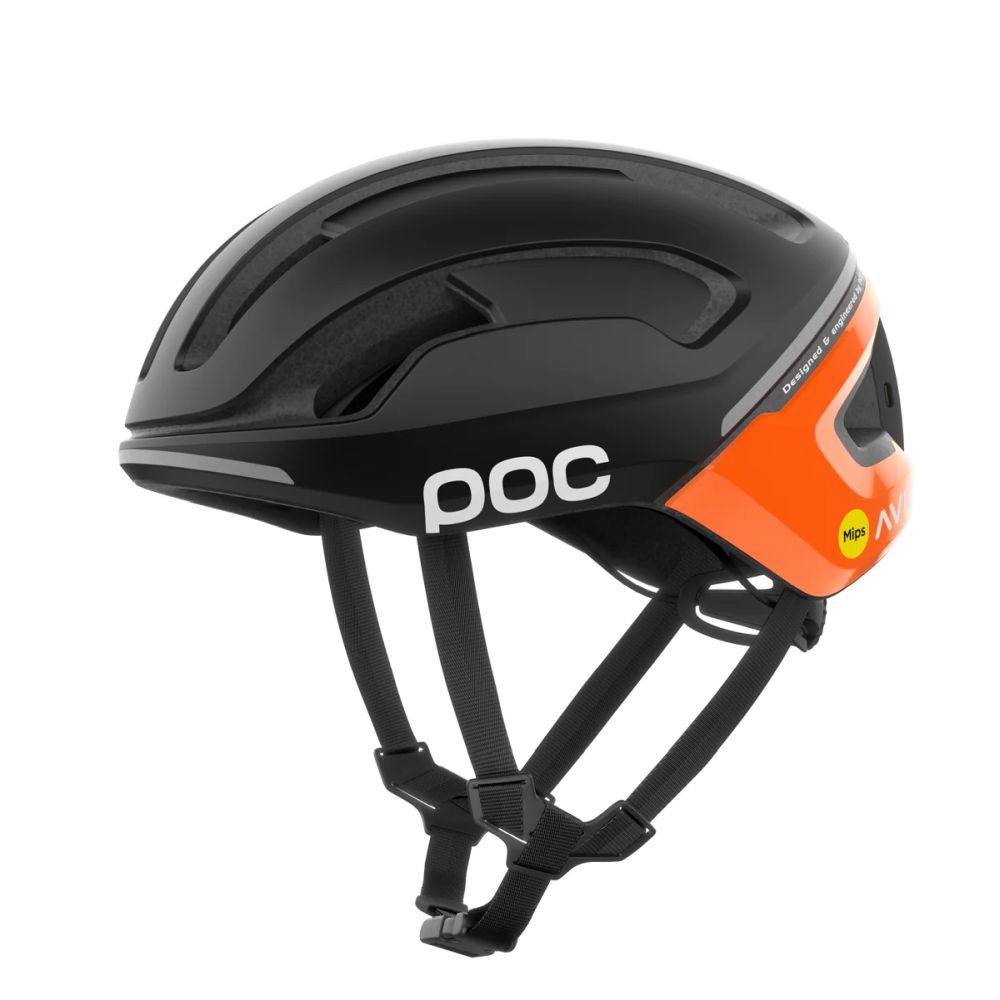 Cyklistická helma POC Omne Beacon MIPS, Fluorescent Orange Avip Uranium Black Matt, PC107758375