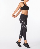 2XU Core Compression 7/8 Tights kompresní legíny dámské, Black, WA4174b