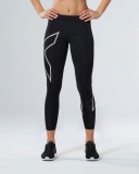 2XU Core Compression 7/8 Tights kompresní legíny dámské, Black, WA4174b