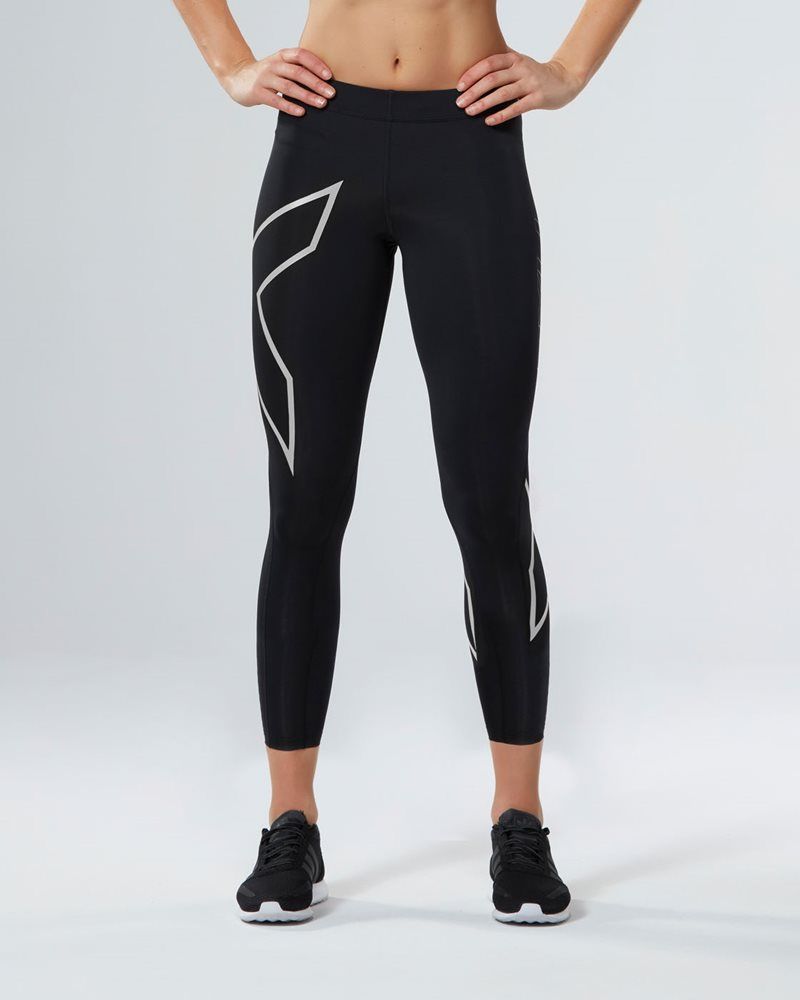 2XU Core Compression 7/8 Tights kompresní legíny dámské, Black, WA4174b