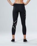 2XU Core Compression 7/8 Tights kompresní legíny dámské, Black, WA4174b